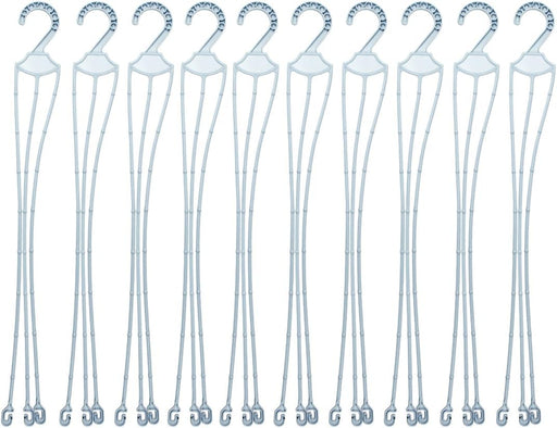 10 piezas Repuestos de plástico perchas 3 Strands para 10" Cestas Colgantes - Quierox - Tienda Online