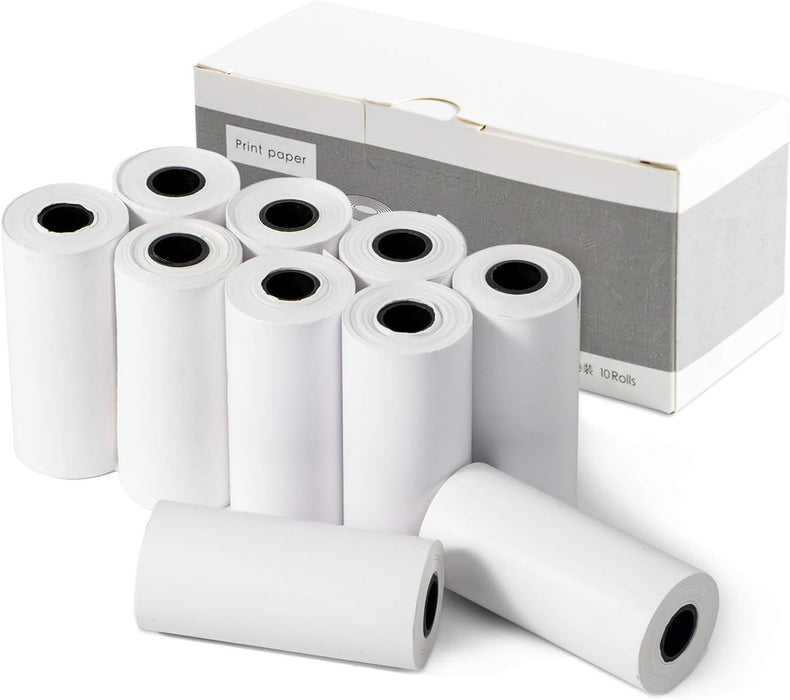 10 rollos de papel de impresión instantánea para cámara, - Quierox - Tienda Online