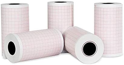 10 rollos de papel ECG Premium para máquinas de ECG de 3 canales, compatible con Edan SE-300, SE-3 y SE-301 - Quierox - Tienda Online