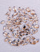 100 diamantes asimétricos de color champán con parte trasera plana, ideales para uñas - Quierox - Tienda Online