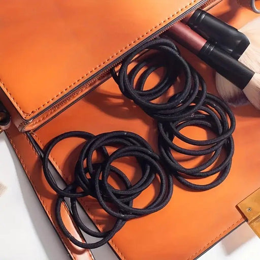 100 Lazos para el cabello de material de jersey - bandas elásticas - Quierox - Tienda Online