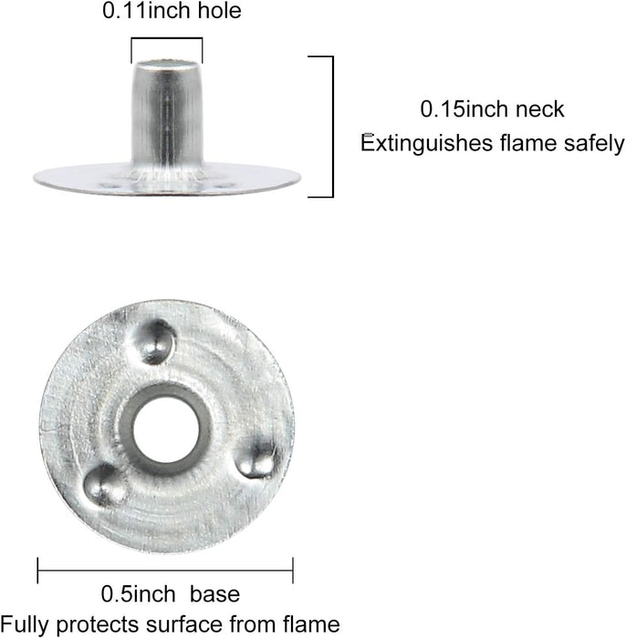 100 pestañas de mecha para hacer velas - Quierox - Tienda Online