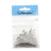100 piezas de clip de acero inoxidable para anzuelo de pesca, conector de señuelo - Quierox - Tienda Online