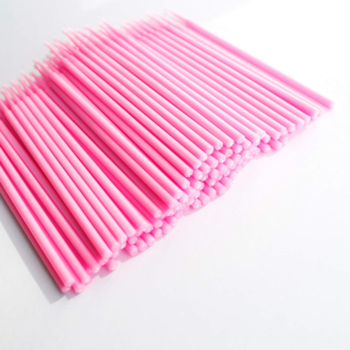 100 piezas de micro hisopos para extensiones de pestañas - Quierox - Tienda Online
