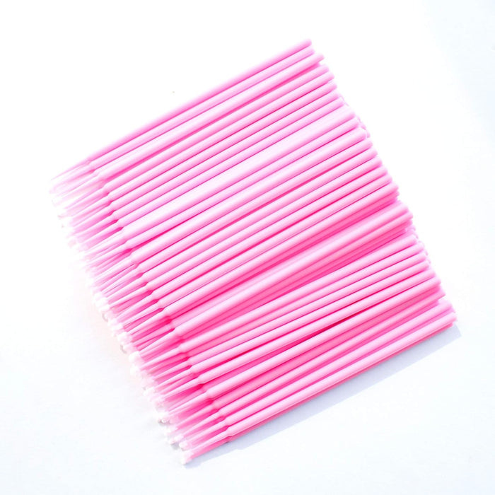 100 piezas de micro hisopos para extensiones de pestañas - Quierox - Tienda Online