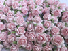 100 piezas Mini flores de papel rosa Color 15 mm - Quierox - Tienda Online