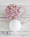 100 piezas Mini flores de papel rosa Color 15 mm - Quierox - Tienda Online