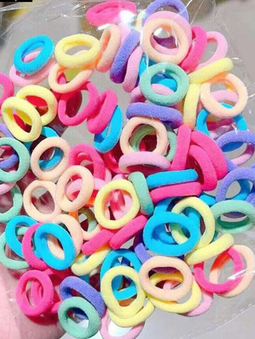 100 Piezas Mini gomas De Pelo De Nailon - Quierox - Tienda Online