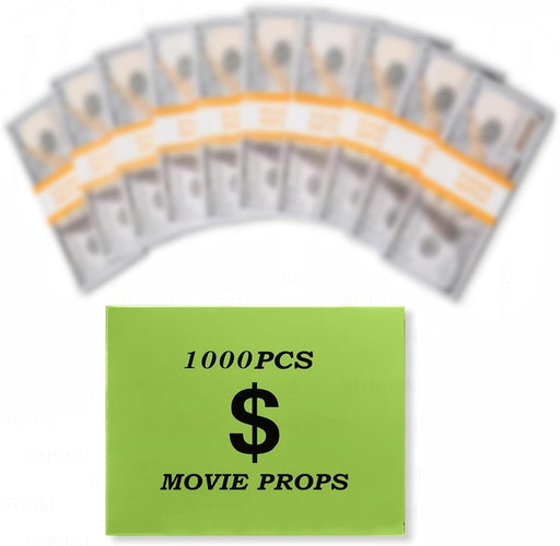1000 piezas de accesorios de película, dinero de juguete educativo para videos musicales - Quierox - Tienda Online