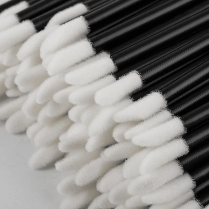 SHEIN 100 piezas Aplicadores de brillo labial con 1 contenedor de repuesto