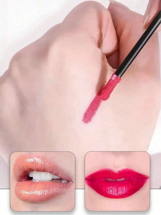 SHEIN 100 piezas Aplicadores de brillo labial con 1 contenedor de repuesto