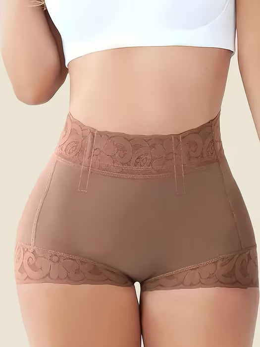 1 pieza de bragas de cintura alta para mujer con control de abdomen