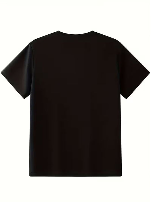 Camiseta transpirable de secado rápido para hombre, diseño elástico ligero