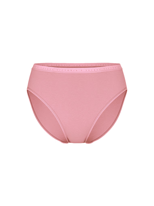 Braguita de algodón elástico de pierna alta-Victoria's Secret