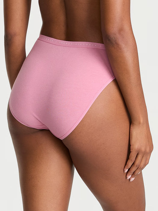 Braguita de algodón elástico de pierna alta-Victoria's Secret