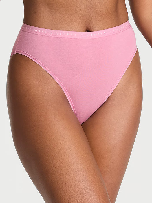 Braguita de algodón elástico de pierna alta-Victoria's Secret