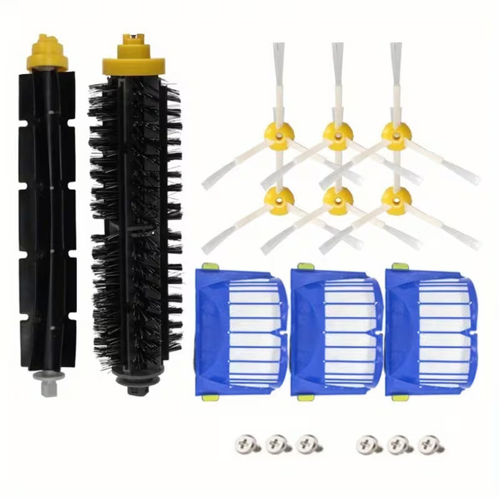 Kit de 11 piezas de repuesto para IRobot  cepillo batidor de cerdas, filtro Aero Vac + cepillo lateral