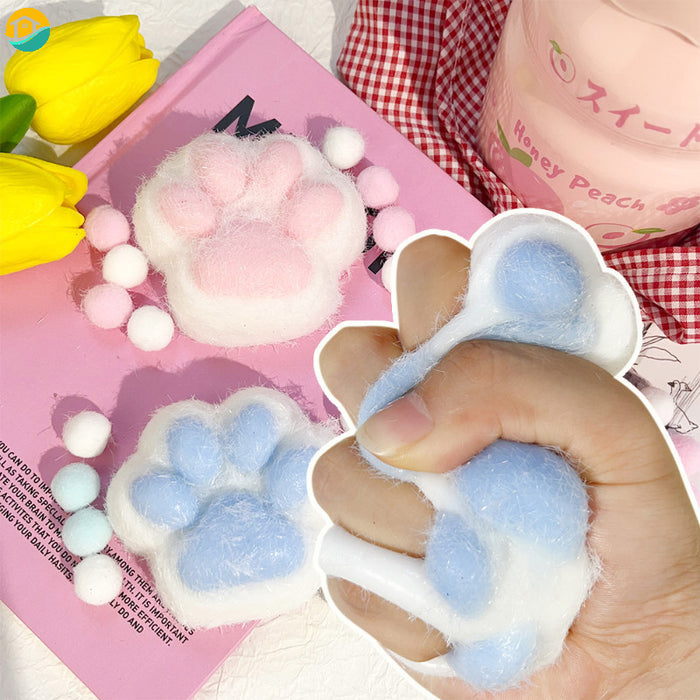 2 piezas de patitas de gato Taba Squishy