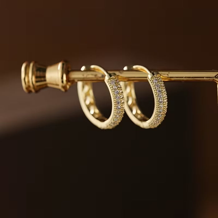 Pendientes de moda versátiles y clásicos de estilo francés
