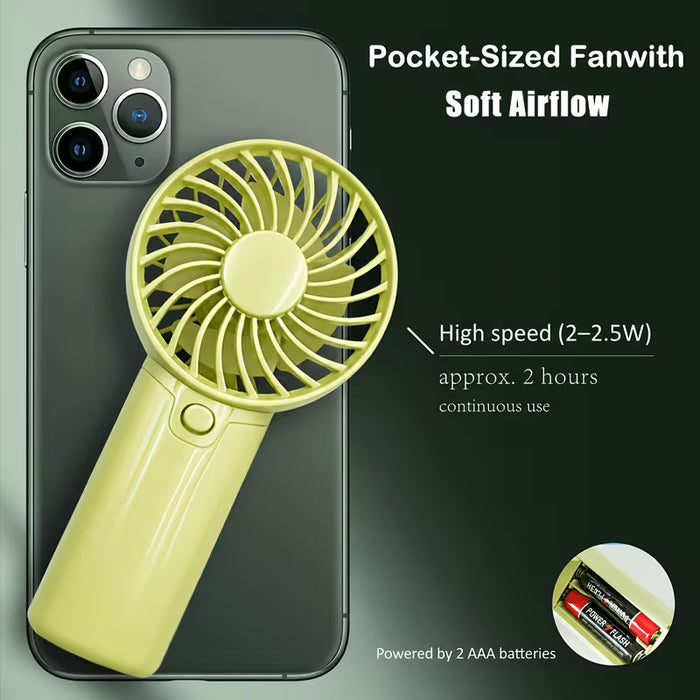 Ventilador Mini Portátil , Multicolor, para Hogar, Escritorio