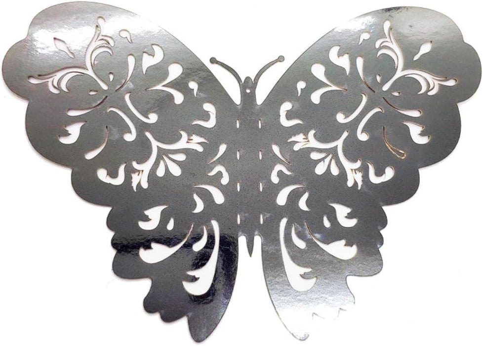 12 pegatinas de pared de mariposa hueca índigo 3D - Quierox - Tienda Online