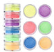 12 Pigmentos de mica en polvo multicolor - Quierox - Tienda Online
