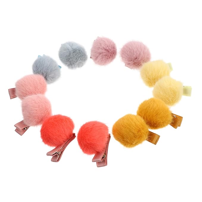 12 pinzas para el pelo de piel de color mixto - Quierox - Tienda Online