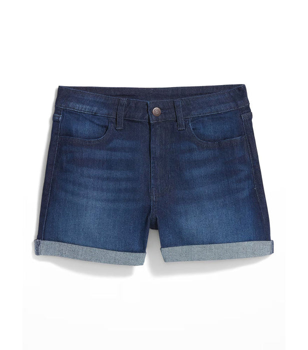 Pantalón corto vaquero de talle alto Wow para mujer River Hot