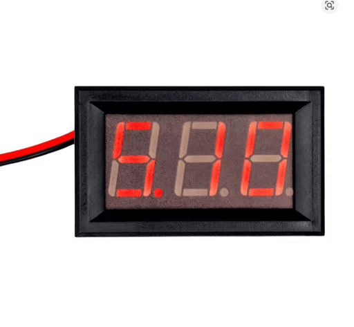 120V Mini voltímetro Digital de dos cables Panel de pantalla LED de Bprobador de voltaje - Quierox - Tienda Online