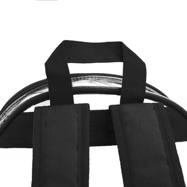 Mochila transparente de PVC