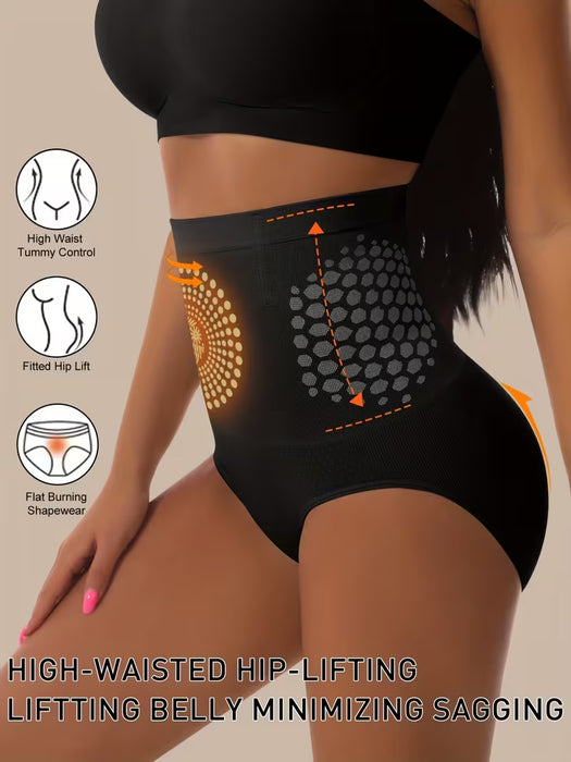 1 pieza de pantalones de control de abdomen postparto  para mujer