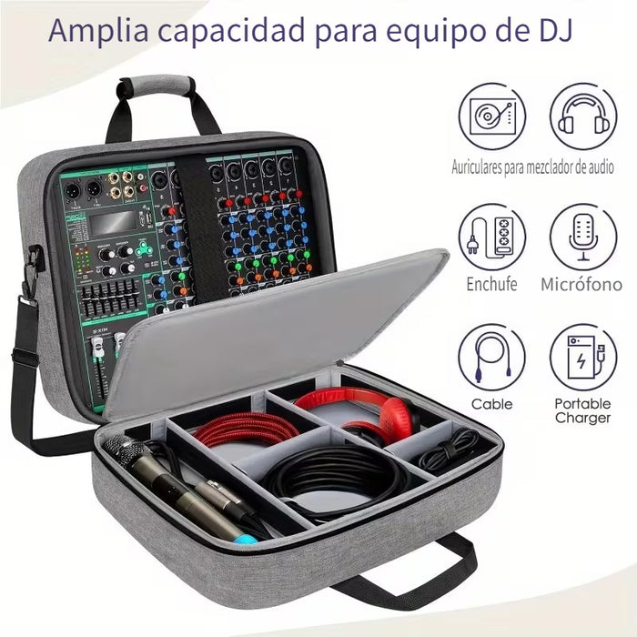 Bolsa protectora para mezcladores de audio con acolchado de 10 mm