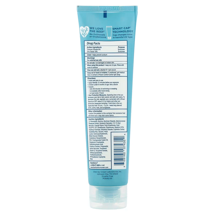 Protector solar australiano Blue Lizard, protector solar mineral para niños, FPS 50, 148 ml