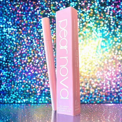 Sombra de ojos y delineador en barra Pear Nova Eye Duo en cuarzo