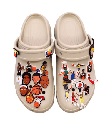 12pcs de adornos de PVC para zapatillas deportivas de baloncesto accesorios para zuecos - Quierox - Tienda Online