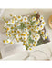 12pcs Pequeñas margaritas blancas artificiales, silvestres de primavera - Quierox - Tienda Online