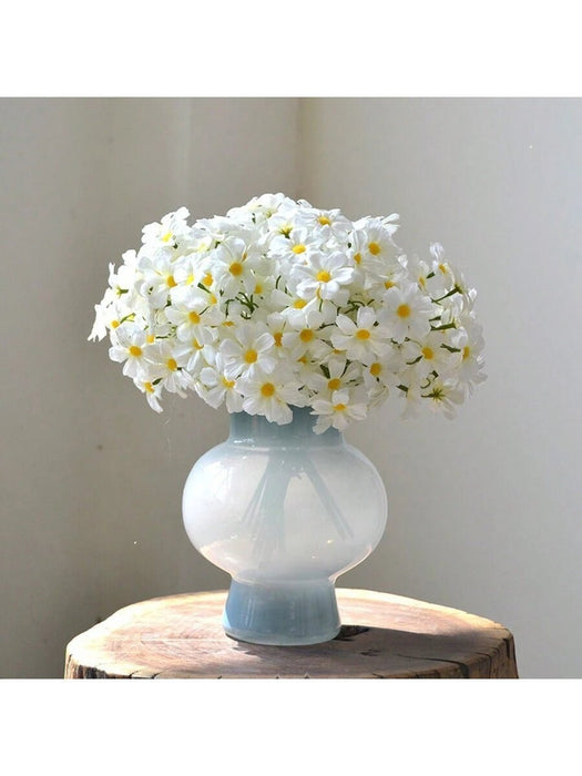 12pcs Pequeñas margaritas blancas artificiales, silvestres de primavera - Quierox - Tienda Online