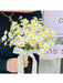 12pcs Pequeñas margaritas blancas artificiales, silvestres de primavera - Quierox - Tienda Online