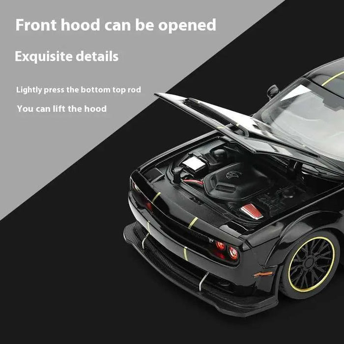 1:32 Dodge Challenger SRT Hellcat Redeye Super coche deportivo aleación de Metal coleccionable - Quierox - Tienda Online