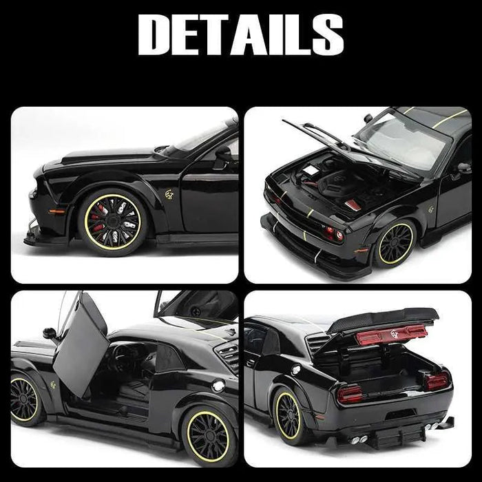 1:32 Dodge Challenger SRT Hellcat Redeye Super coche deportivo aleación de Metal coleccionable - Quierox - Tienda Online