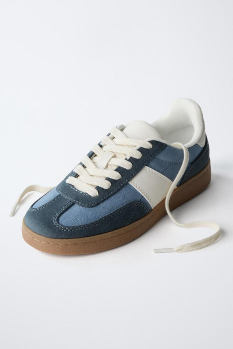 ZARA ZAPATILLAS DE CONTRASTE