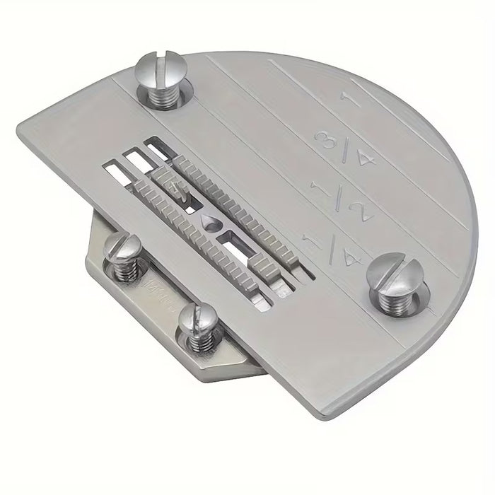 6 piezas Engranaje de envío y placa de aguja E22 con 4 tornillos para Máquinas de coser Brother JUKI