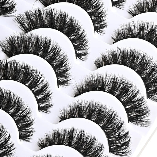 14 Pares De Pestañas Postizas Ojo De Gato Volumen - Quierox - Tienda Online