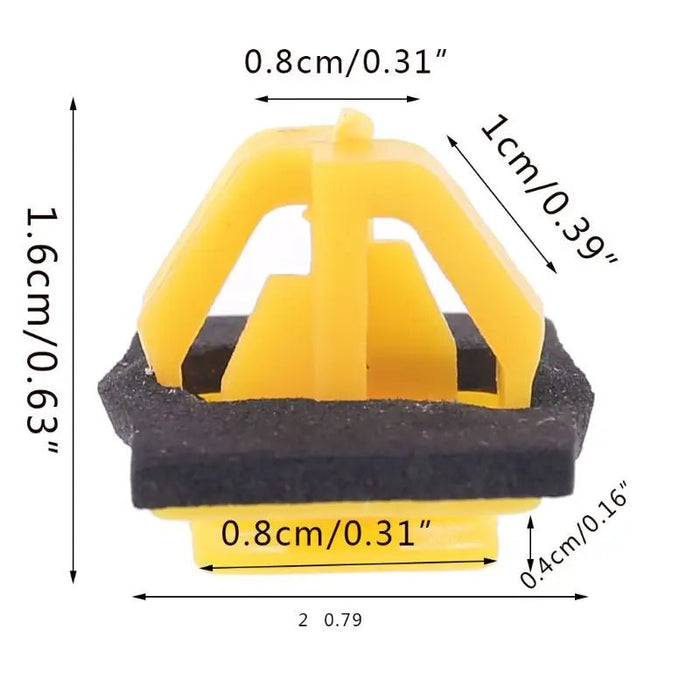 14 Uds puerta placa protectora Clip para Hyundai Elantra Tucson Cerato Sportage caballito de mar - Quierox - Tienda Online
