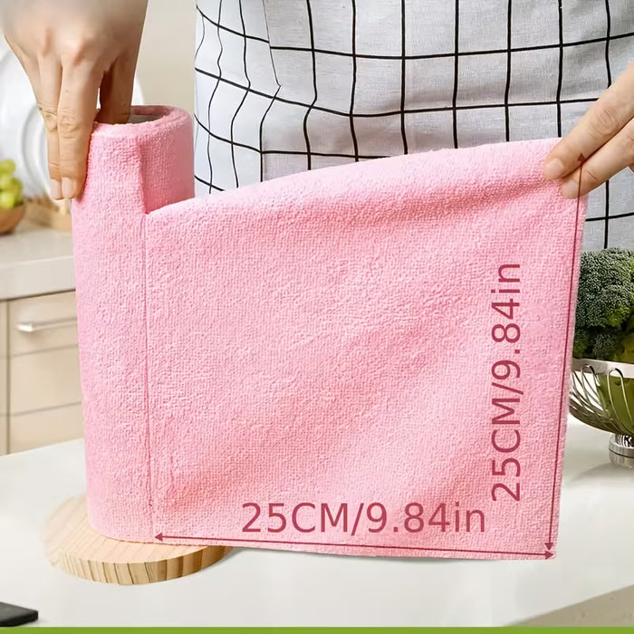 Paquete de 20 Paños Multiusos Resistentes para Limpieza en Seco y Húmedo