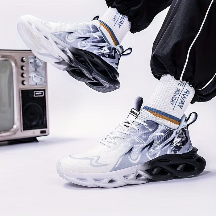 Zapatillas deportivas de moda de malla transpirable para hombre y mujer