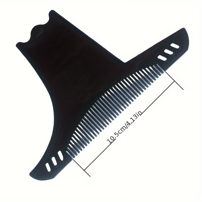 Peine para dar forma a la barba, plantilla de arco para barba