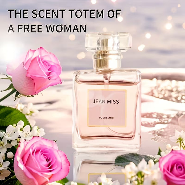 Jean Miss Perfume para mujer, aroma floral, aroma sensual y único, fascinante, 30ml