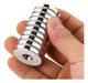 15 imanes de neodimio cilíndrico con agujero de para un tornillo avellanado - Quierox - Tienda Online