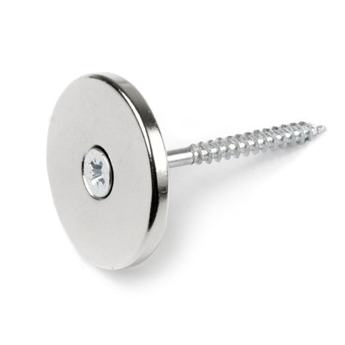 15 imanes de neodimio cilíndrico con agujero de para un tornillo avellanado - Quierox - Tienda Online